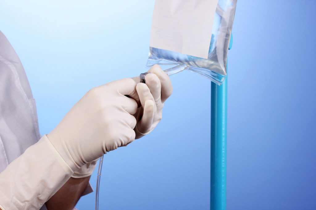 Medical staff prepares a patient for IV hydration therapy at a top-rated Urgent Care Clinic Houston for fast recovery